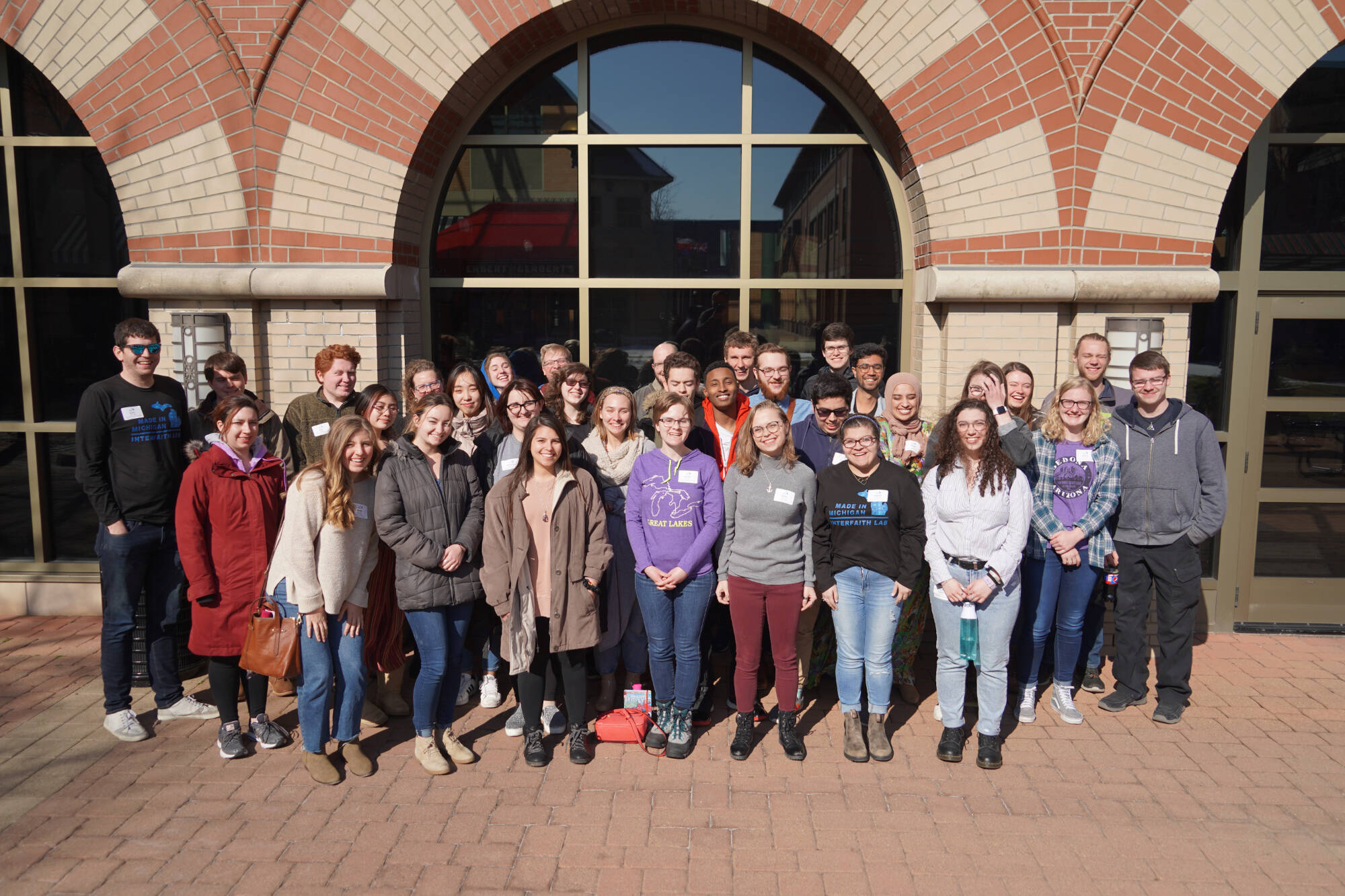 Group of students attending a MIMIL event